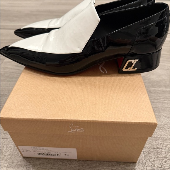 Christian Louboutin Black and White Men\'s Shoes main image 4